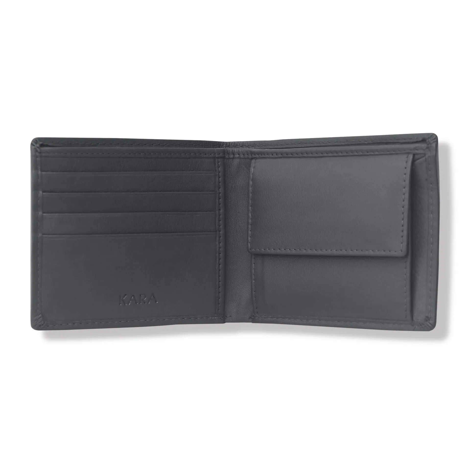 10090 Black & Blue Bifold Wallet