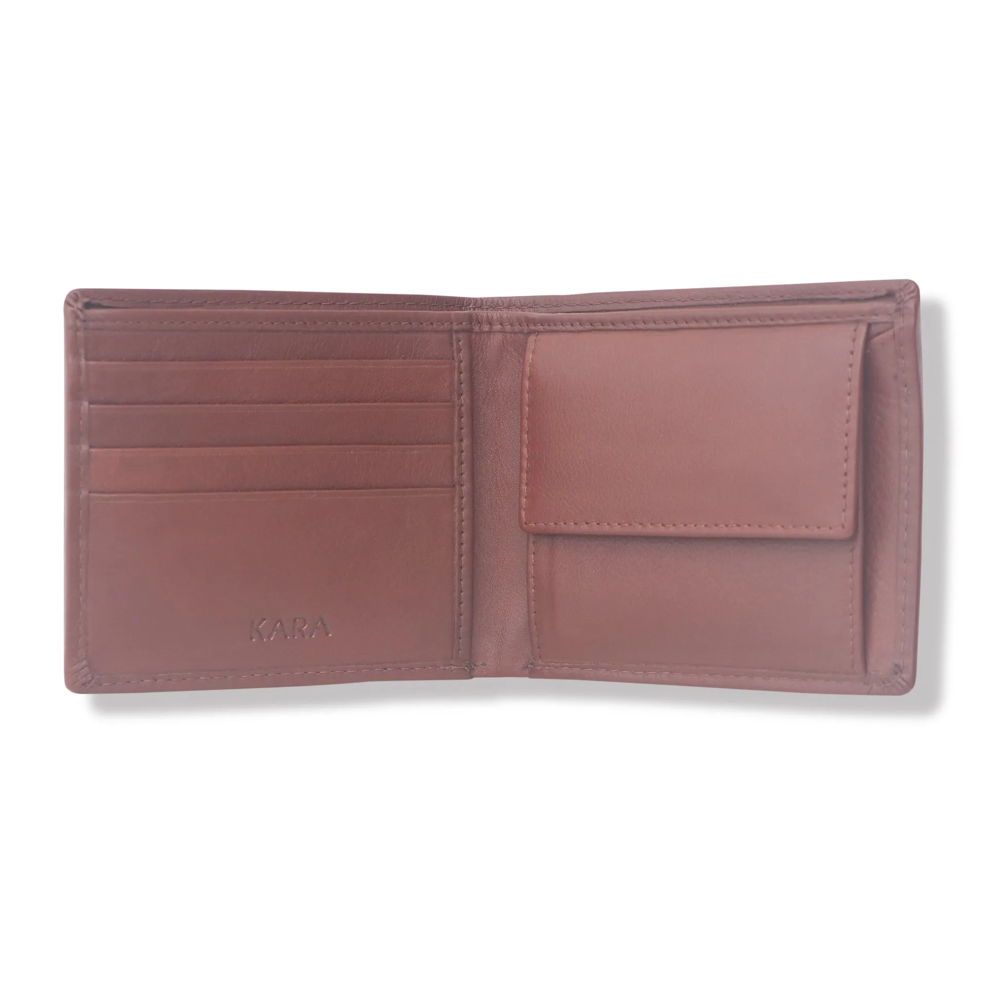 10090 Black & Blue Bifold Wallet