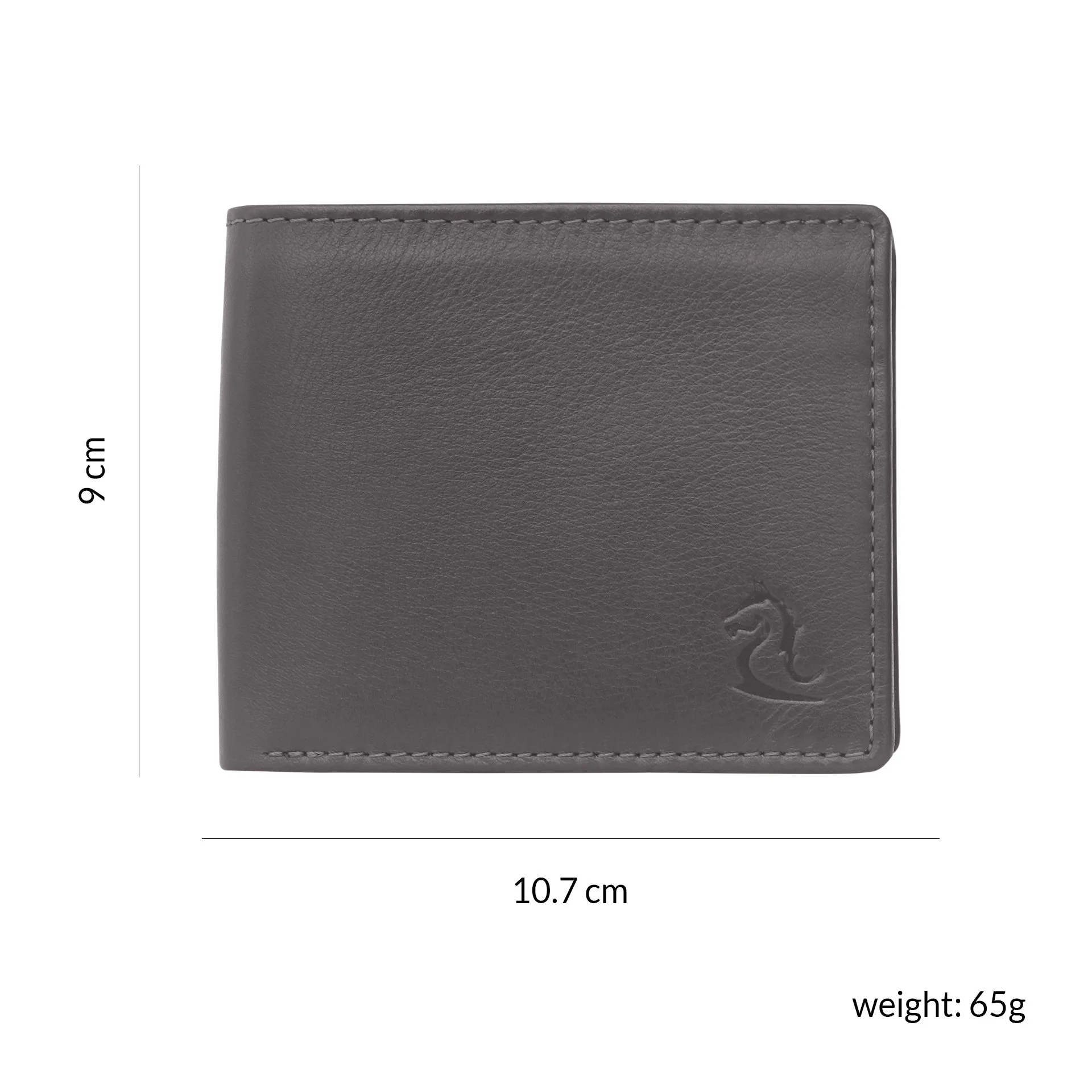 10090 Black & Blue Bifold Wallet