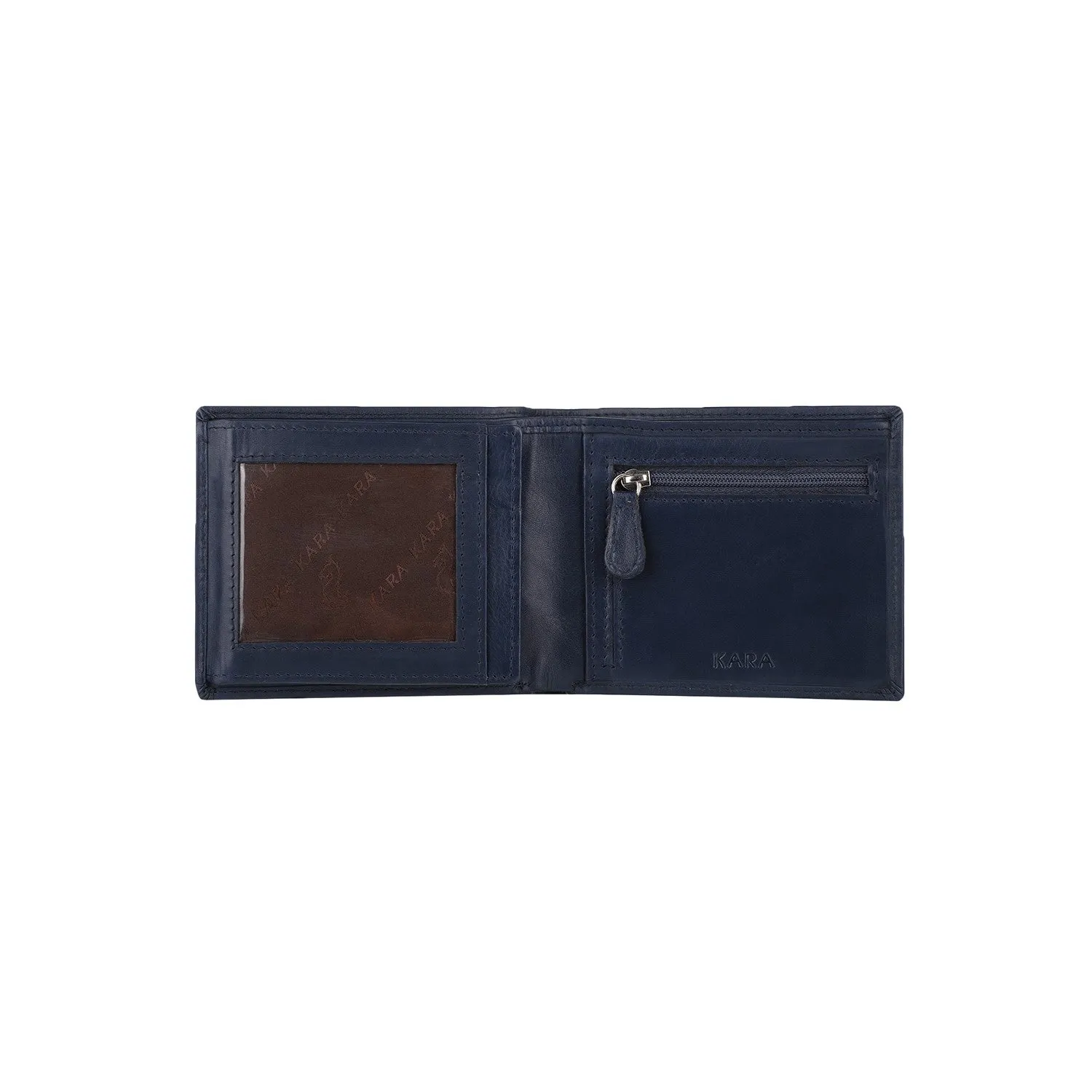 10093 Brown Leather Bifold Wallet