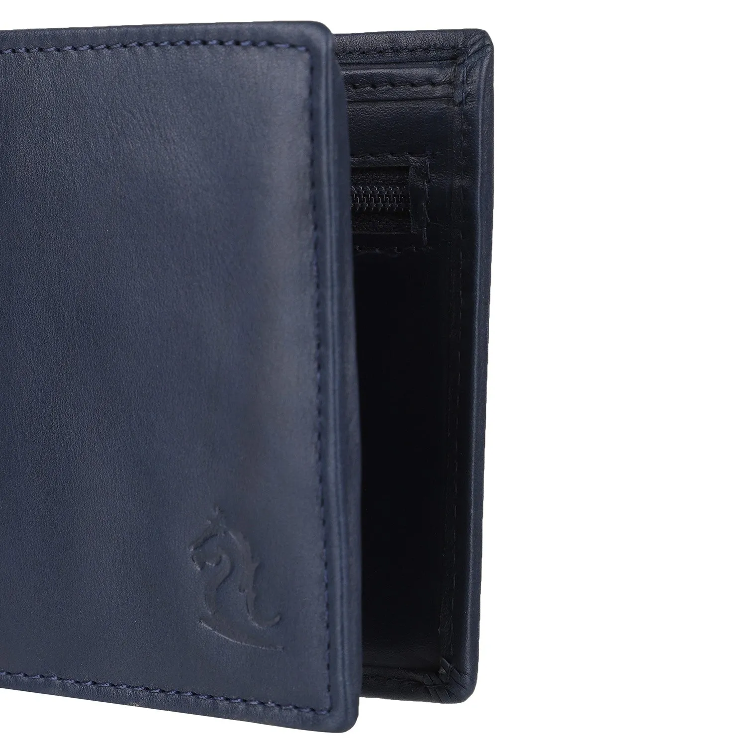 10093 Brown Leather Bifold Wallet