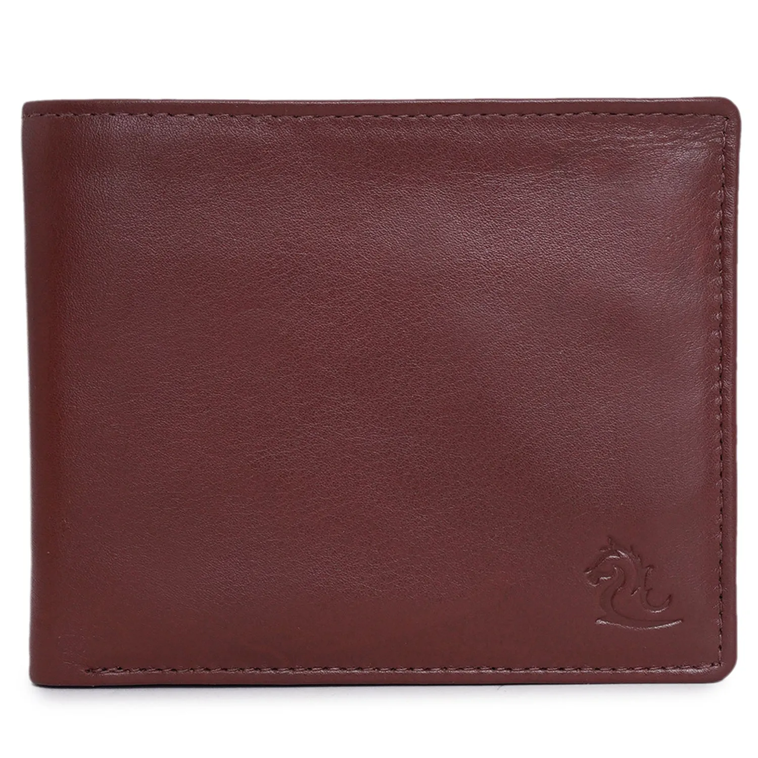 10093 Brown Leather Bifold Wallet