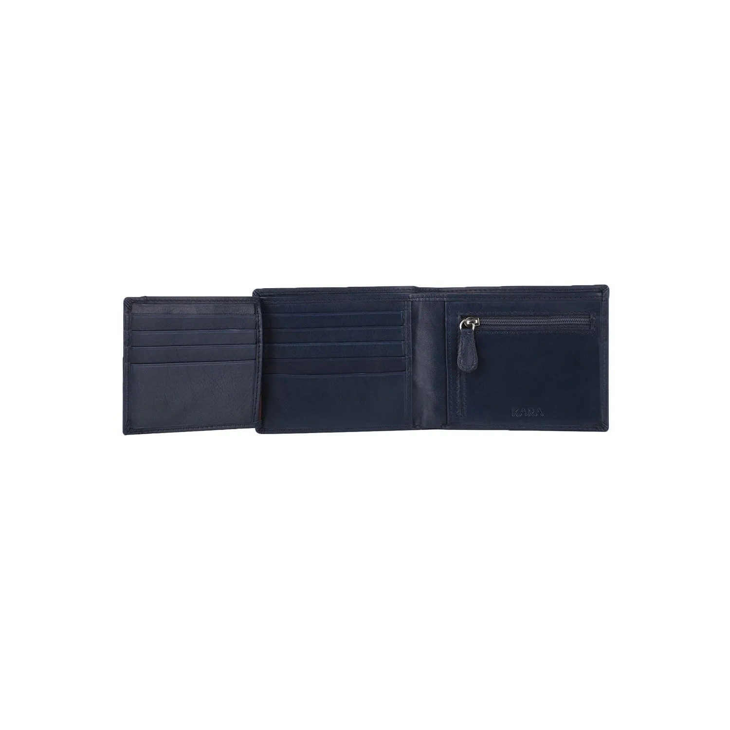 10093 Brown Leather Bifold Wallet