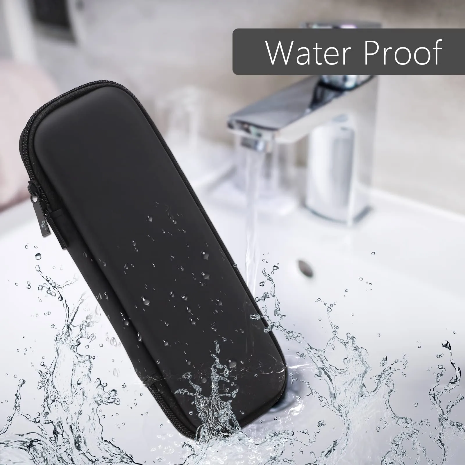 2 Pcs Travel Case for Electric Toothbrush Portable Hard Case Travel Protective Cover Keep Tootbrush Clean and Safe Ideal for Travel, Vacation, Hawaii