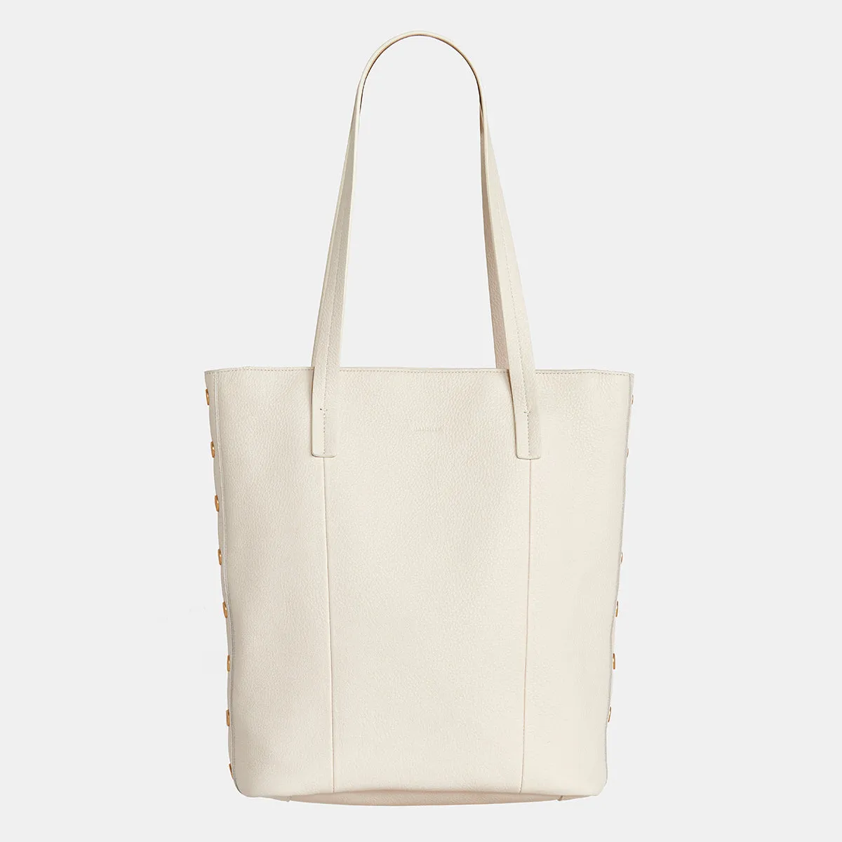 Addie Tote | Calla Lily White/Brushed Gold