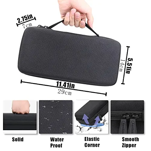 Aenllosi Hard Carrying Case Replacement for Logitech G Cloud Gaming Handheld,Black (Only Case)