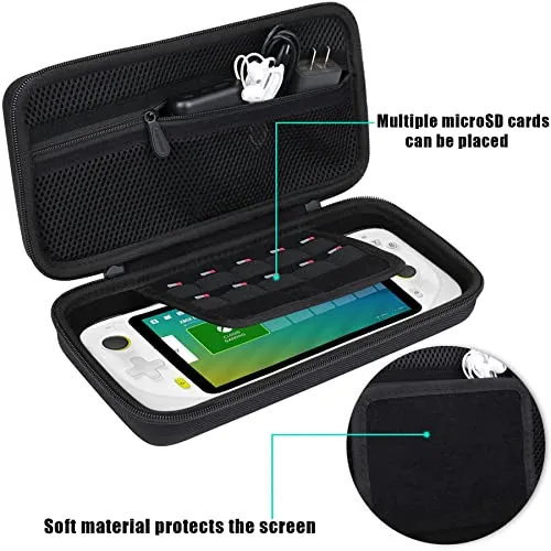 Aenllosi Hard Carrying Case Replacement for Logitech G Cloud Gaming Handheld,Black (Only Case)