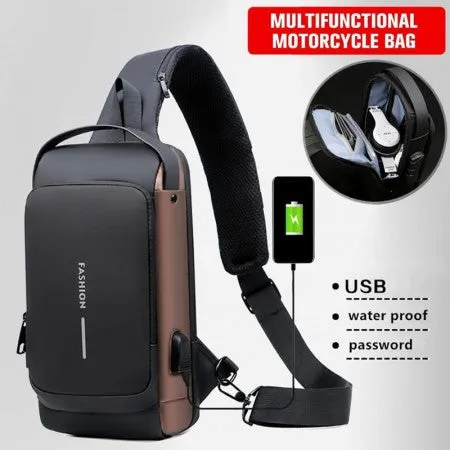 Anti-theft Shoulder Bag Crossbody Waterproof Backpack