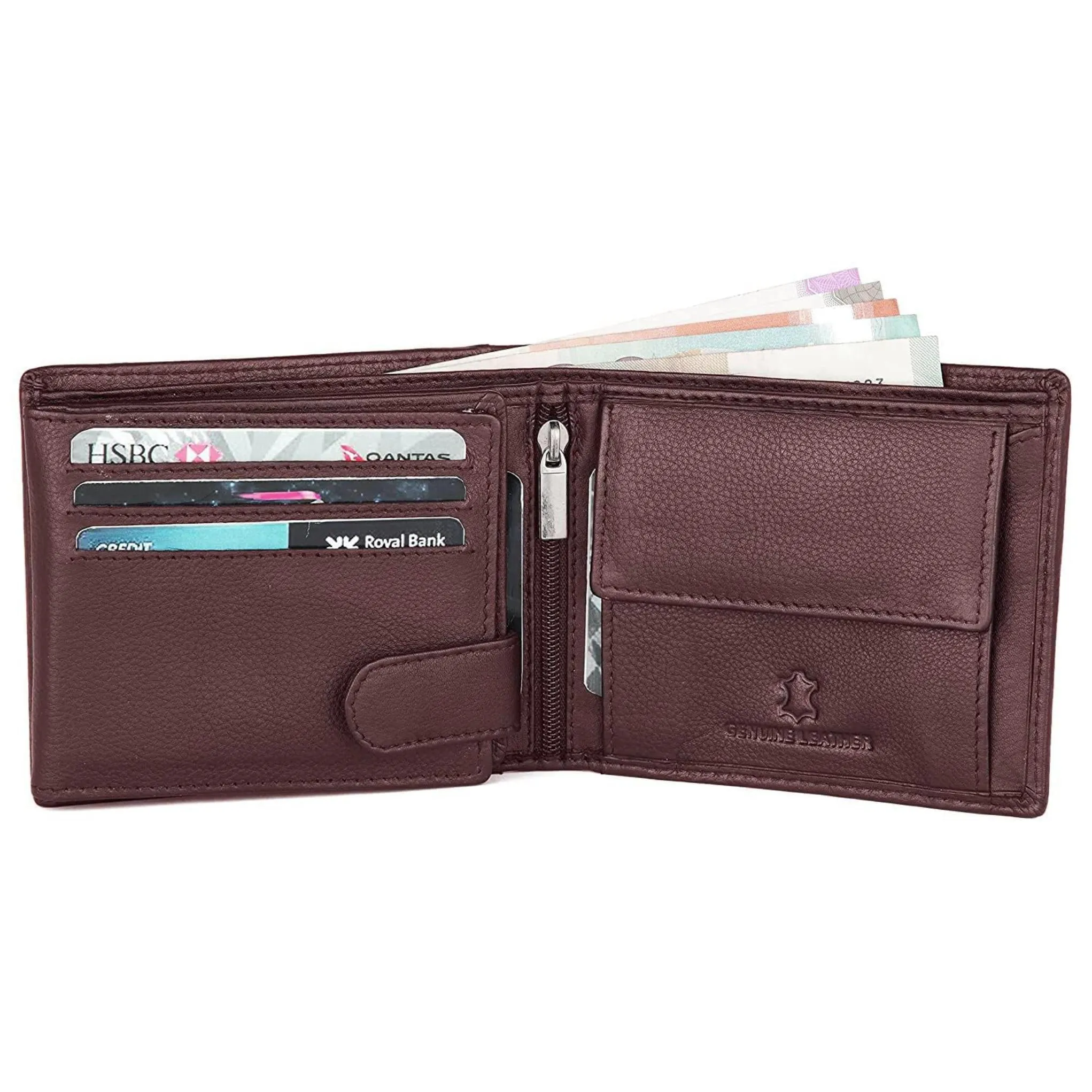 AVYAKTA Rakhi Gift Hamper for Men I Rakhi , Wallet & Keychain Combo