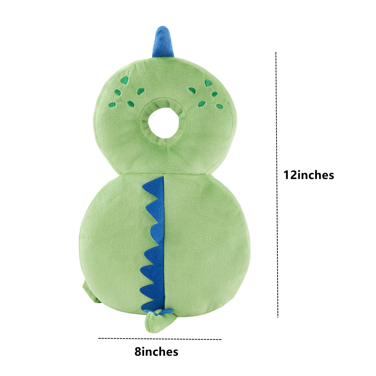 Baby Back Potection Toddler Safety Protector Cushion Pad Toddler Backpack for Crawling Walking Adjustable Back Safety for Boys and Girls(Dinosaur) Dinosaur