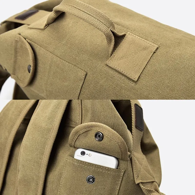 Backpack for Men Sports Large Capacity Canvas Travel Bag