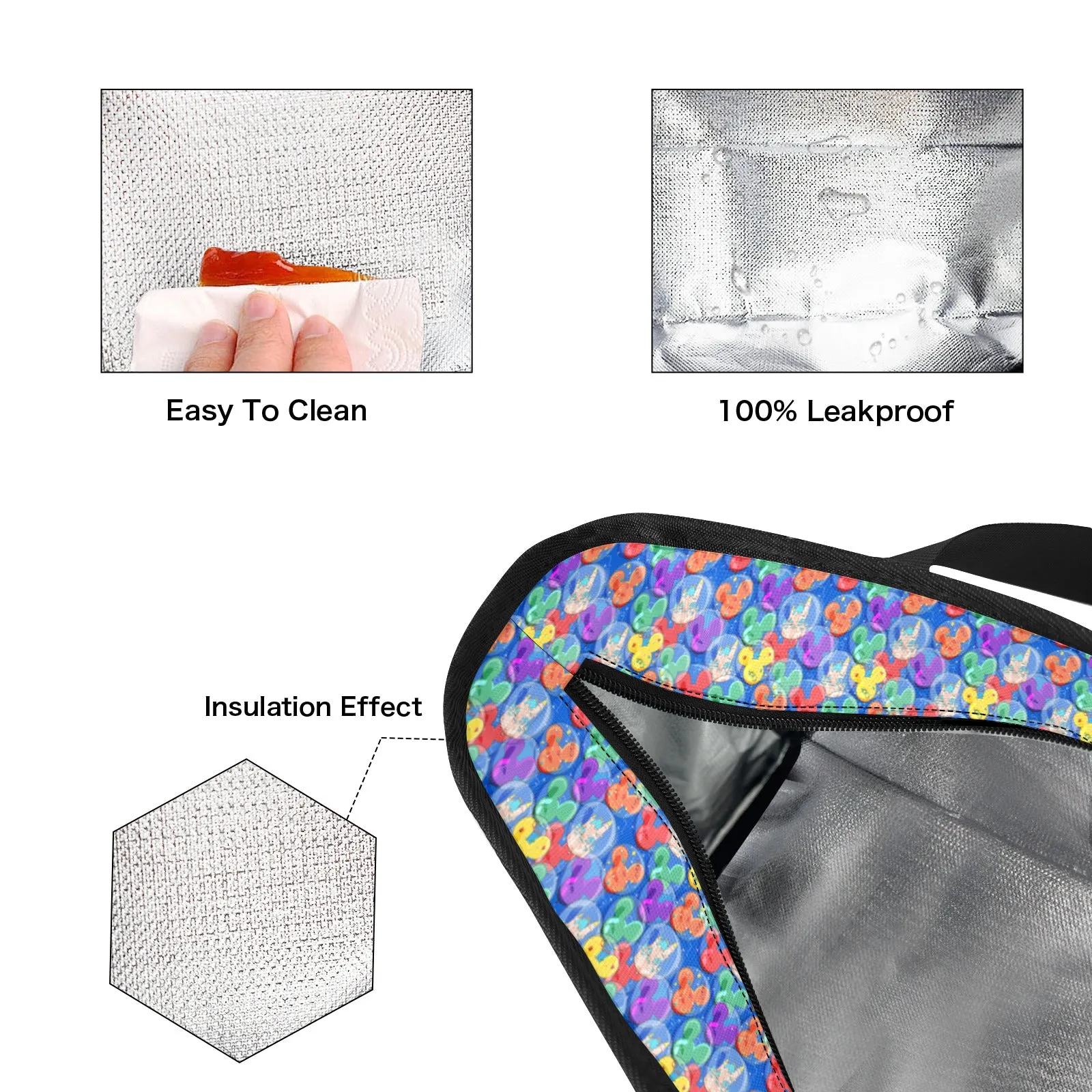 Balloon Collector Large Capacity Insulated Tote Bag