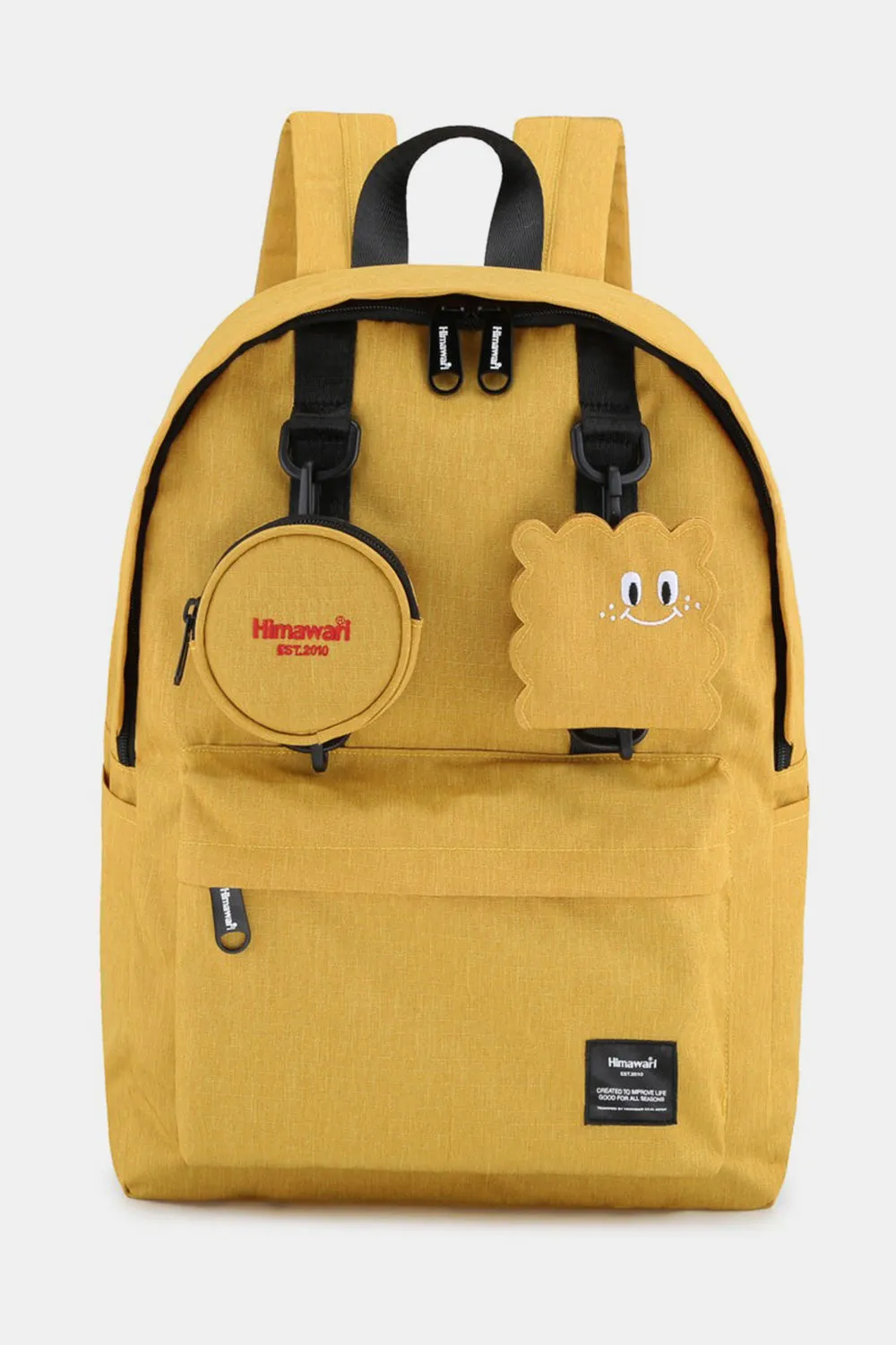 Blue Zone Planet |  Himawari Waterproof Canvas Backpack Bag with Removable Coin Purse