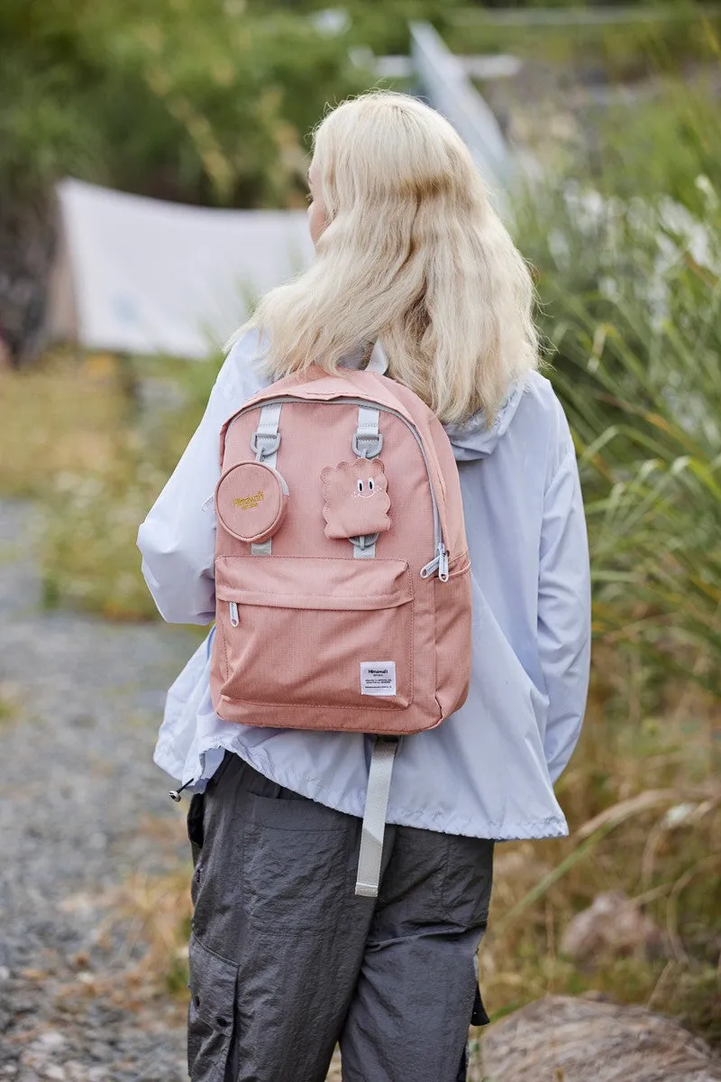 Blue Zone Planet |  Himawari Waterproof Canvas Backpack Bag with Removable Coin Purse