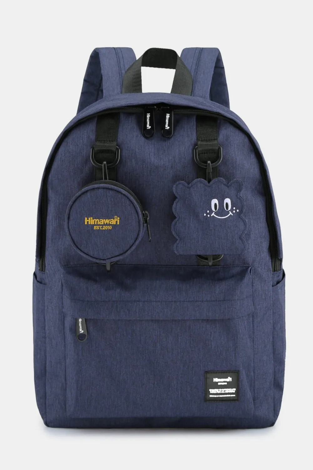 Blue Zone Planet |  Himawari Waterproof Canvas Backpack Bag with Removable Coin Purse