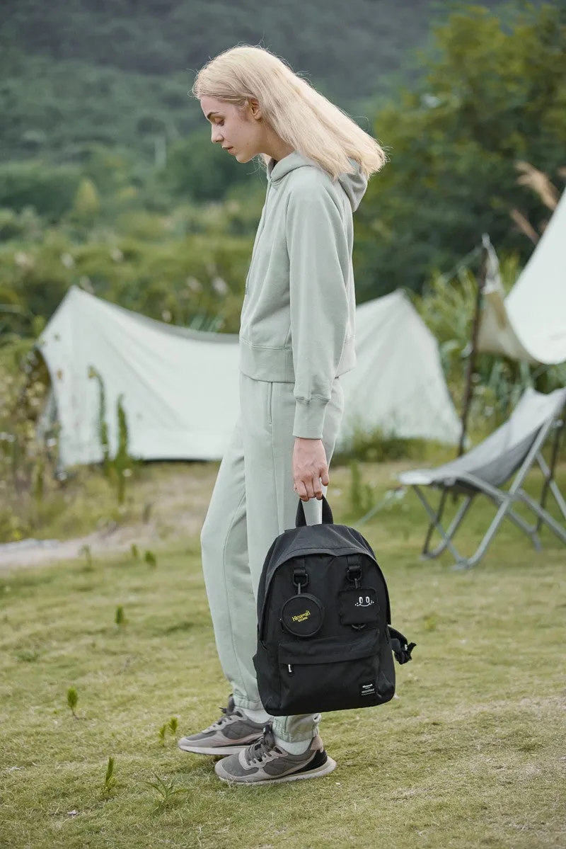Blue Zone Planet |  Himawari Waterproof Canvas Backpack Bag with Removable Coin Purse