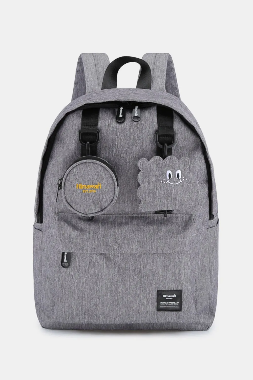 Blue Zone Planet |  Himawari Waterproof Canvas Backpack Bag with Removable Coin Purse