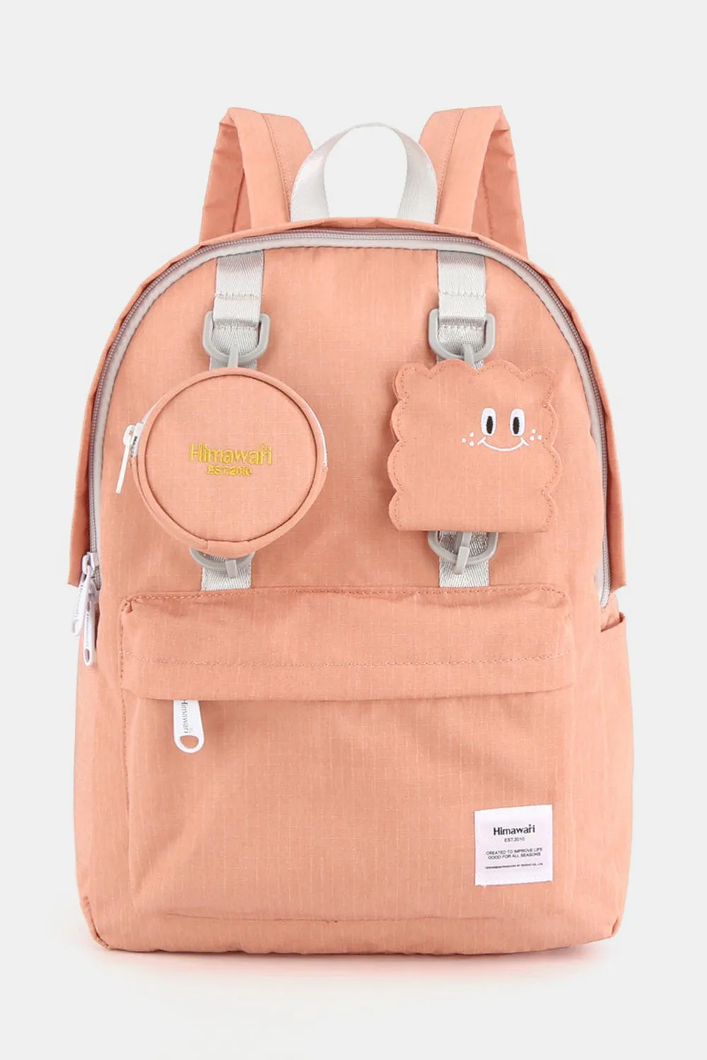 Blue Zone Planet |  Himawari Waterproof Canvas Backpack Bag with Removable Coin Purse