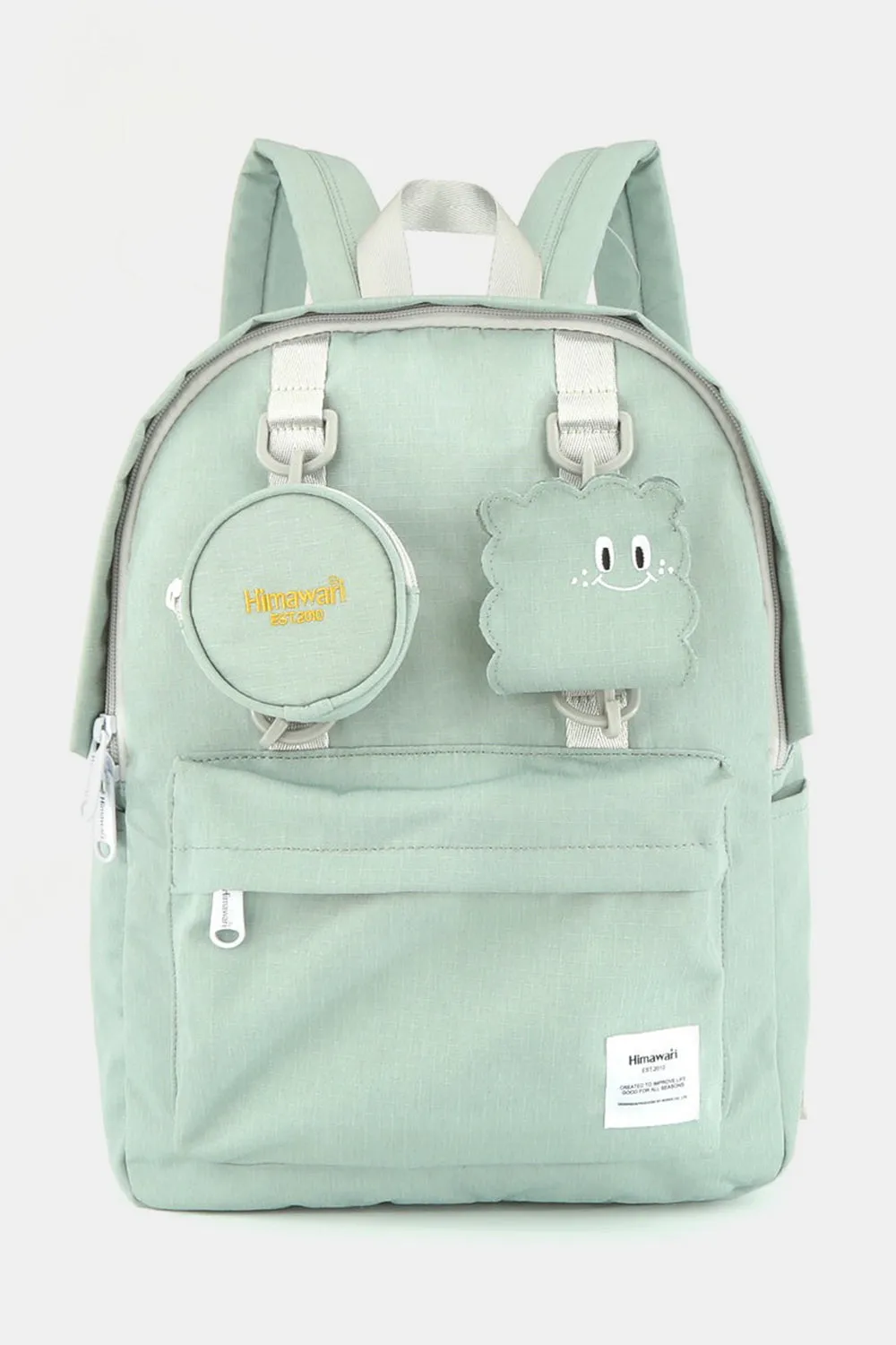 Blue Zone Planet |  Himawari Waterproof Canvas Backpack Bag with Removable Coin Purse