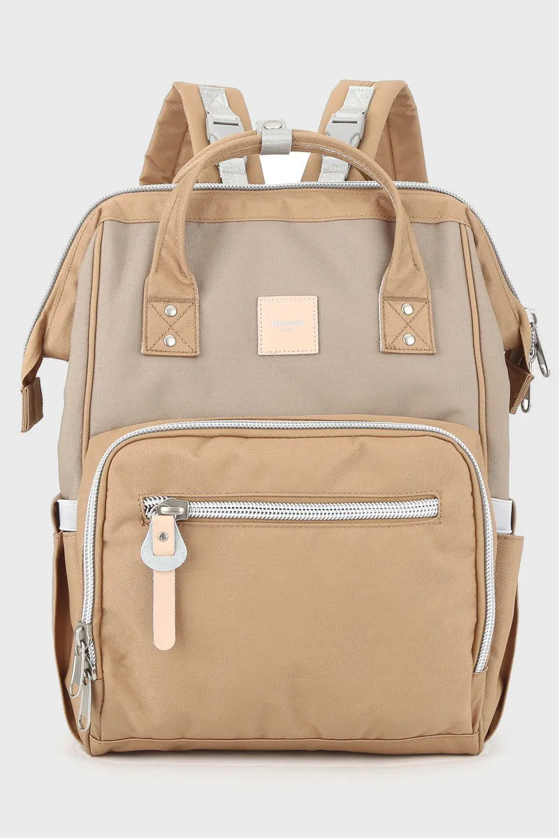 Blue Zone Planet |  Himawari Waterproof Canvas Backpack Bag with Side Pockets