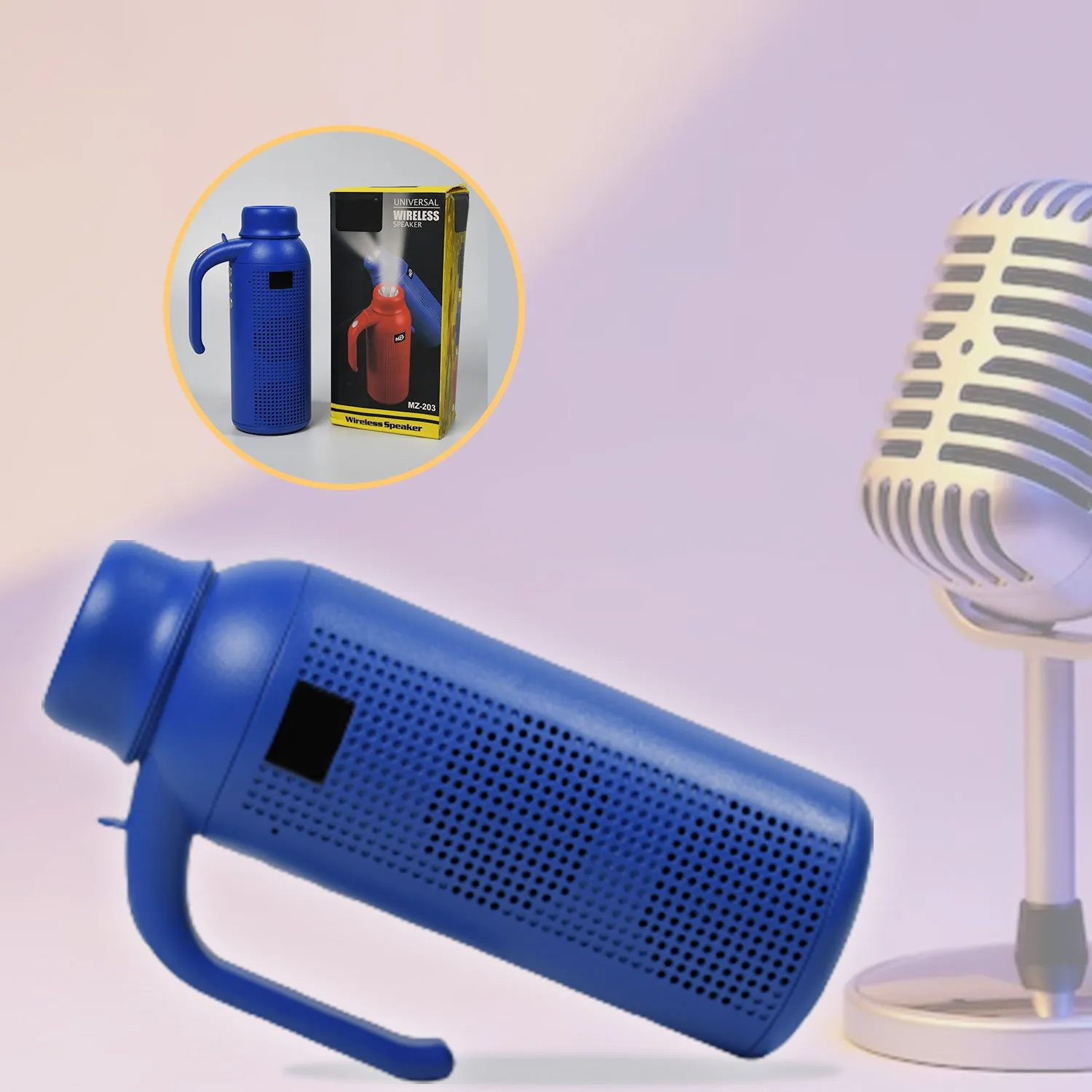 Bluetooth Speaker with Torch – Wireless Flash Light and Music