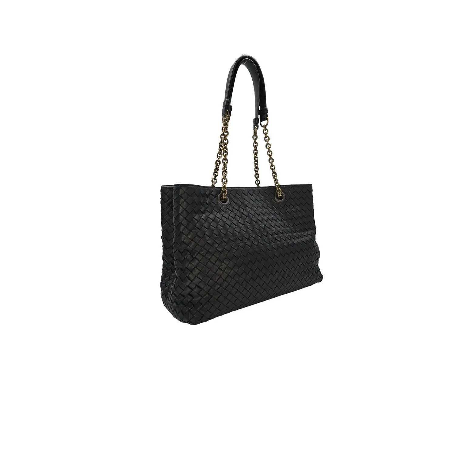 Bottega Veneta Medium Classic Intrecciato Nappa Chain Tote