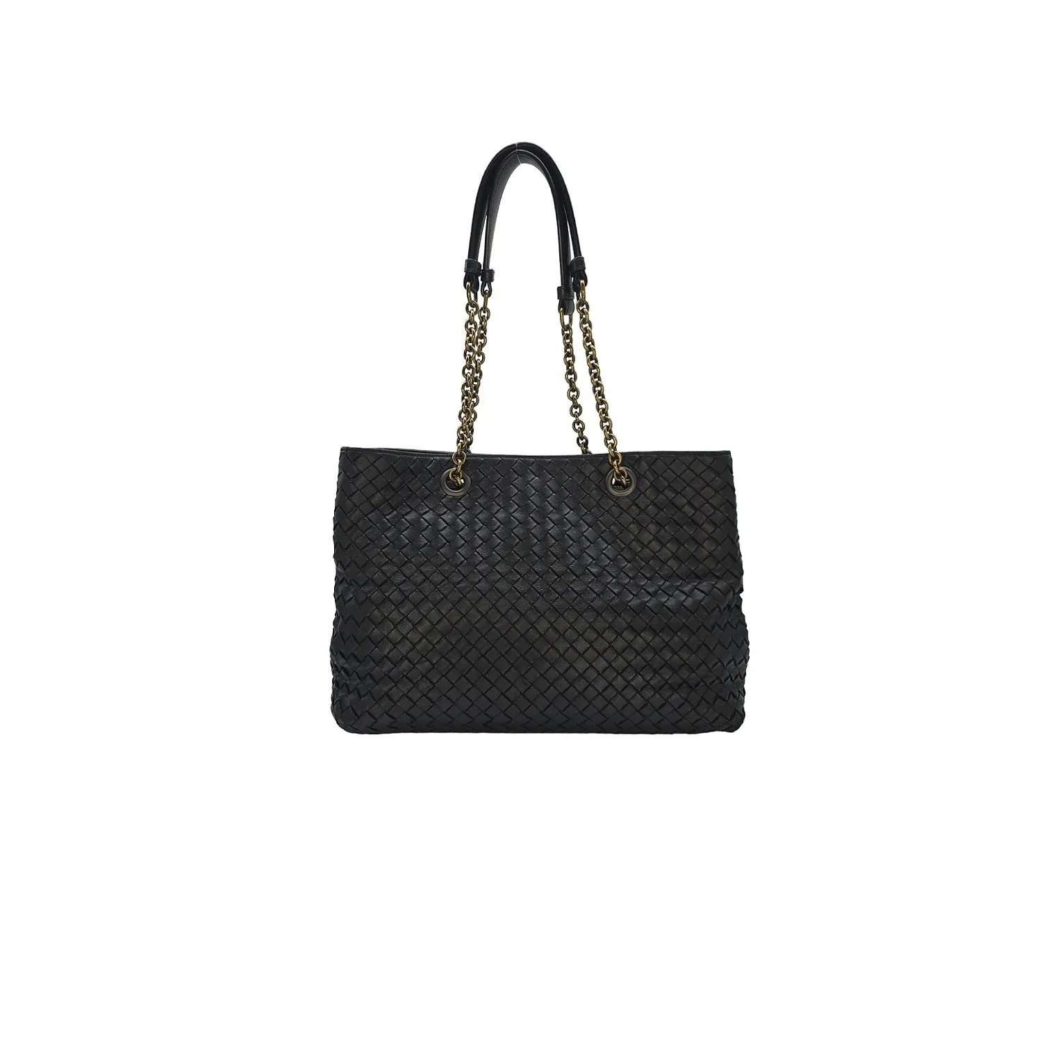 Bottega Veneta Medium Classic Intrecciato Nappa Chain Tote