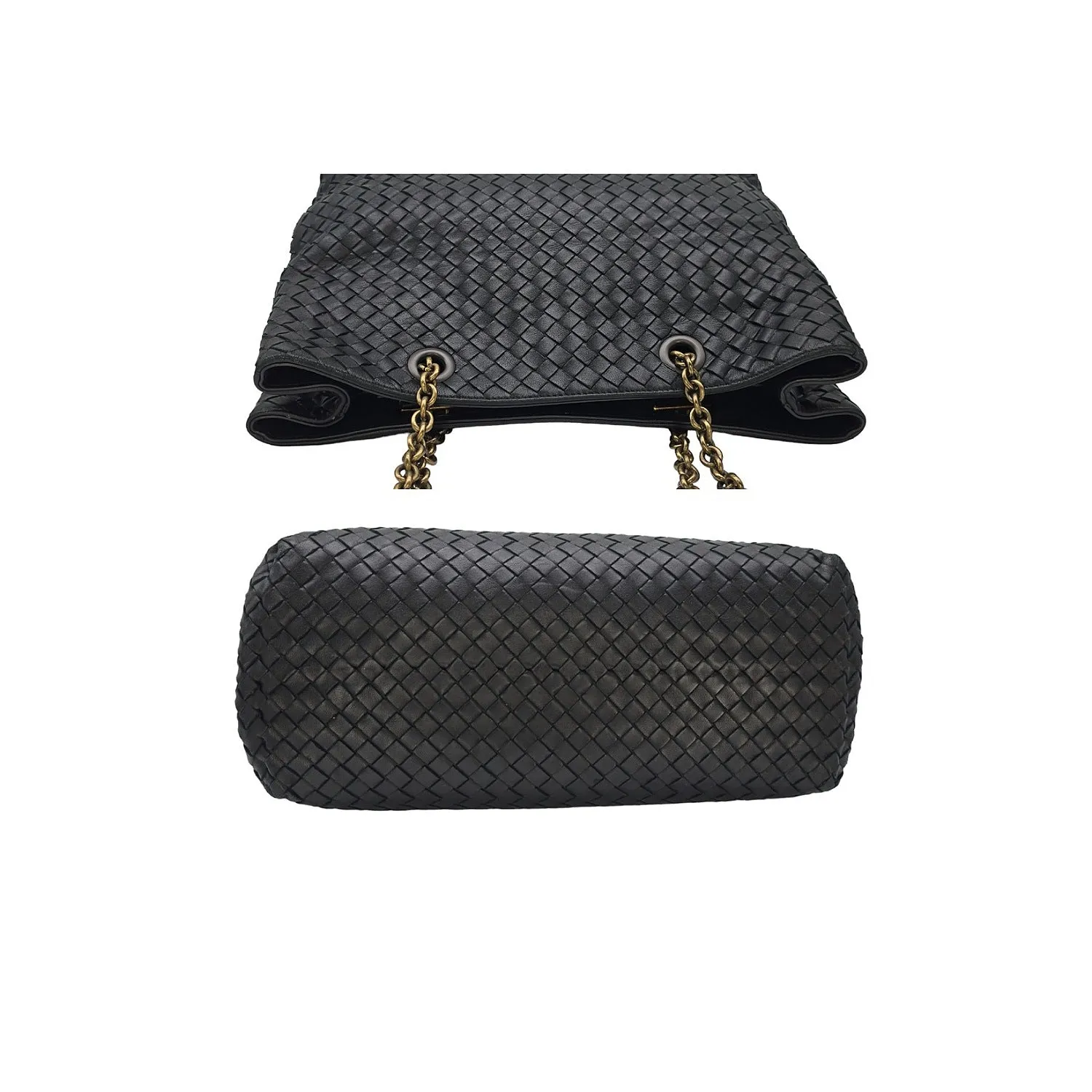 Bottega Veneta Medium Classic Intrecciato Nappa Chain Tote
