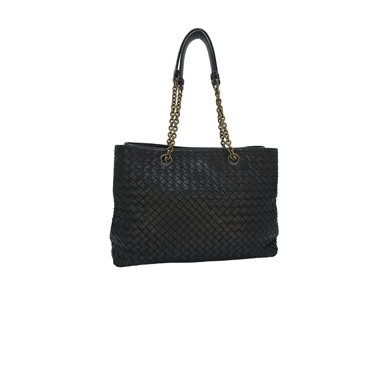 Bottega Veneta Medium Classic Intrecciato Nappa Chain Tote