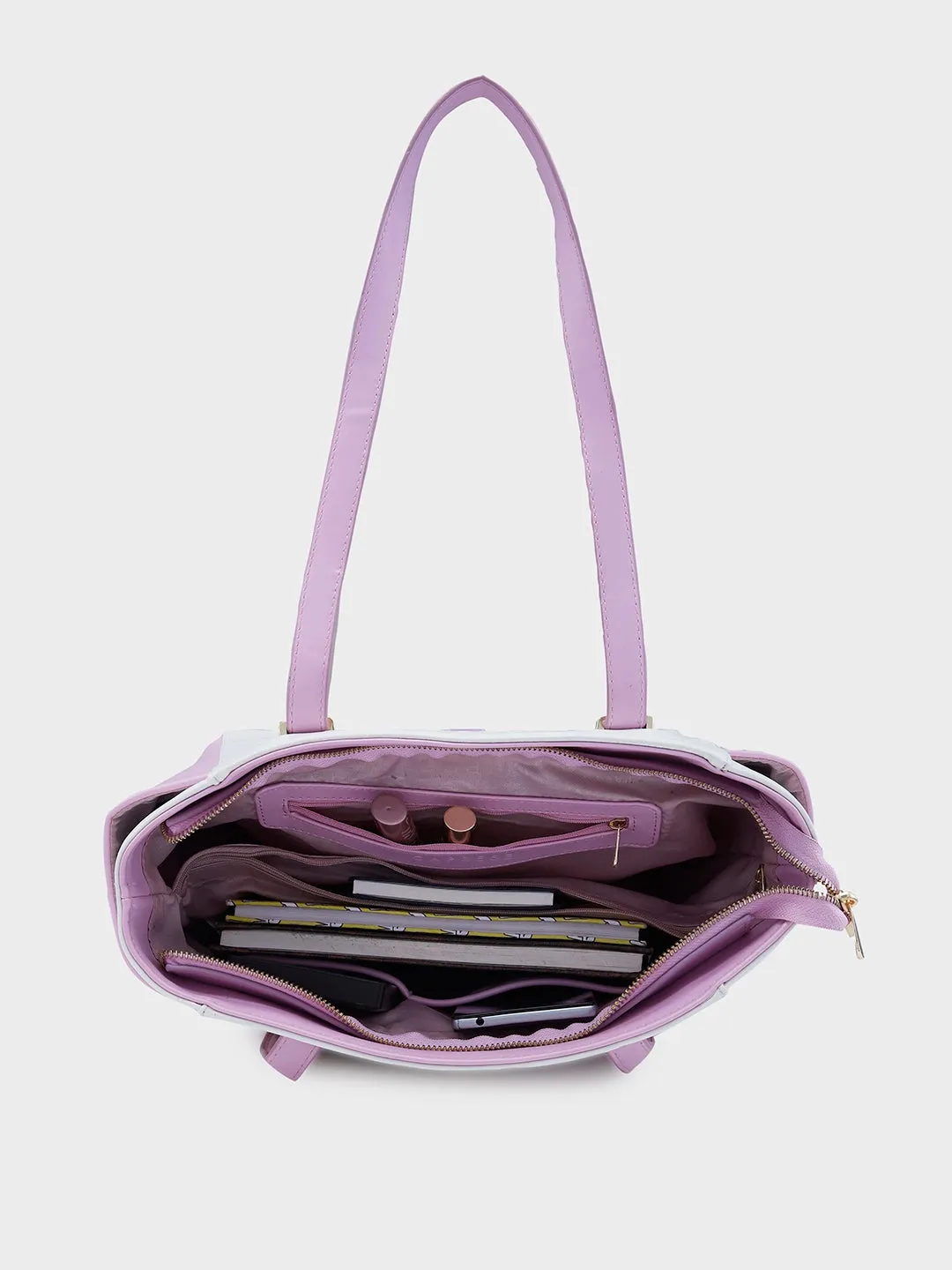Caprese Aurora Tote Medium Purple