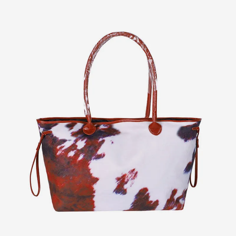 Casual Printing Canvas Tote Beach Bag