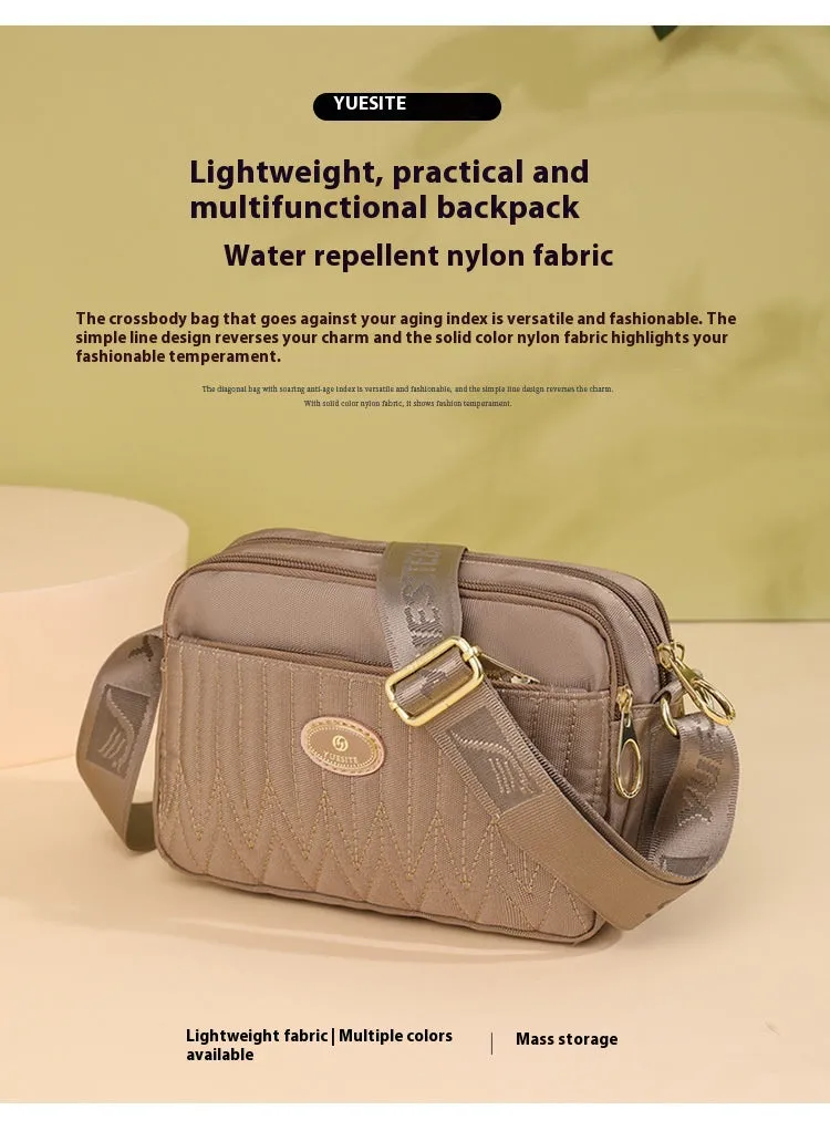 Casual Women Cross Body Small Messenger Bag Handbag Shoulder Over Bags Fashion Women's Lightweight Underarm Brand Luxury Bag