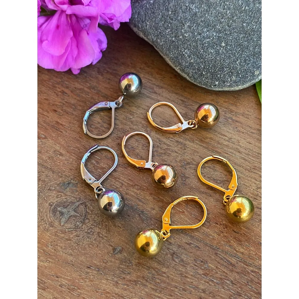 CHARM DROP EARRINGS