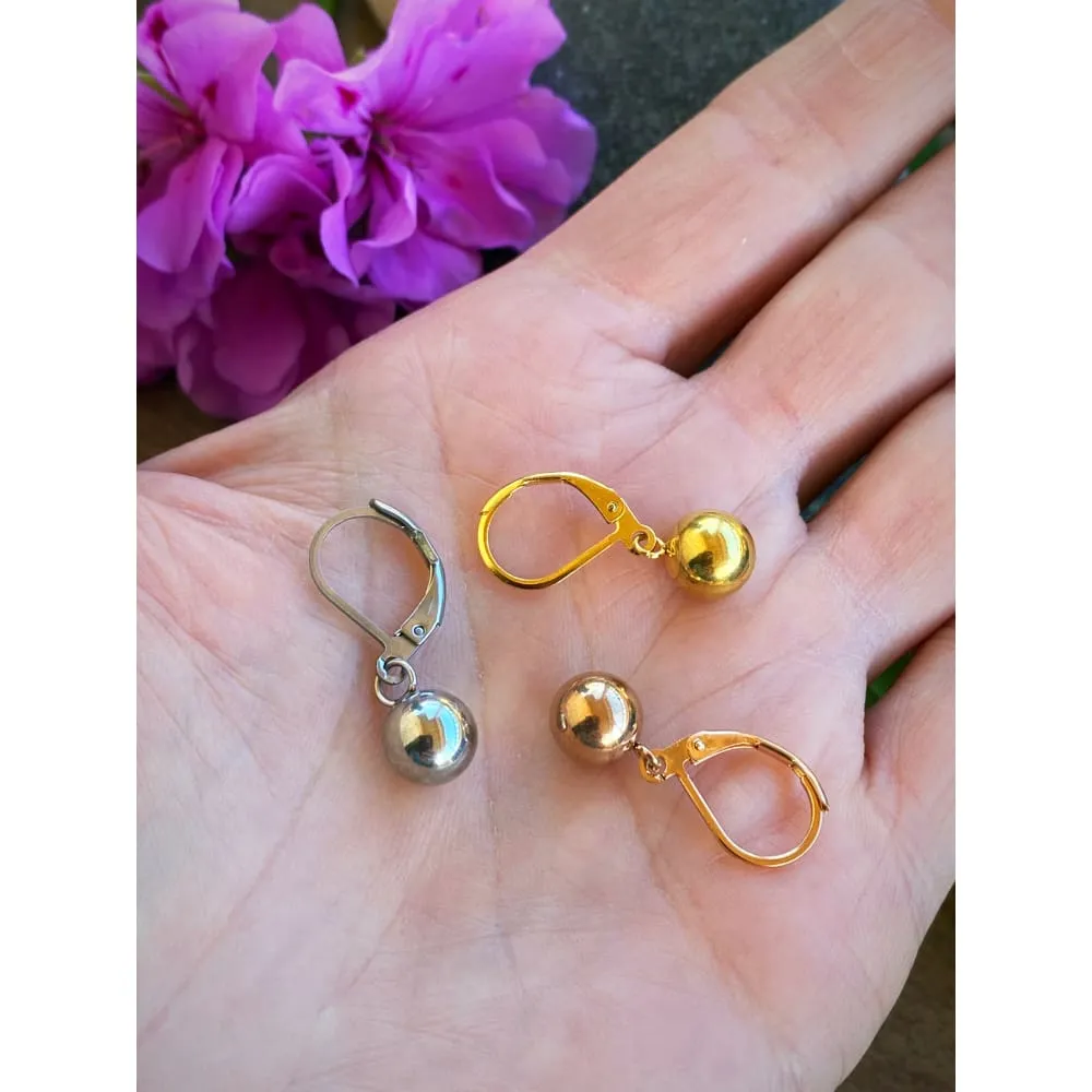 CHARM DROP EARRINGS