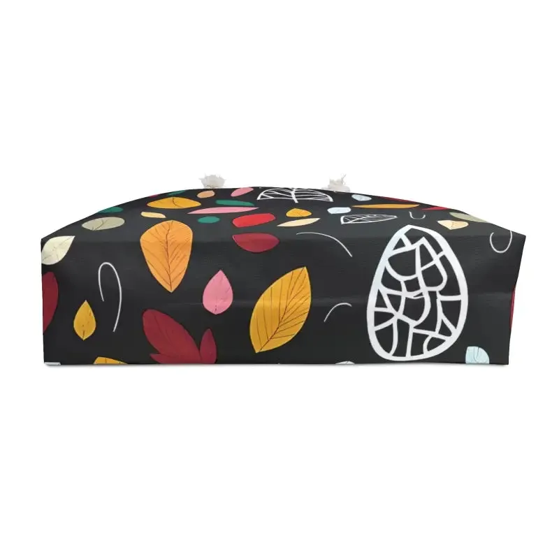 Colorful Leaves Oversized Polyester Weekender Bag