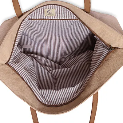Cott n Curls "Sea Turtle" Canvas Tote Bag