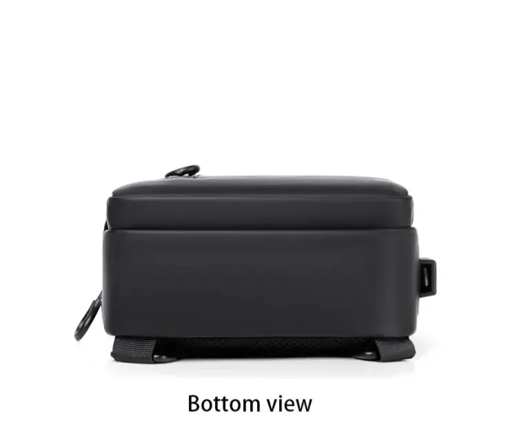 Cross Body Bag - Large Capacity Usb Charging Multifunctional Chest Bag Fashion Simple Commuter Lightweight Shoulder Crossbody Bag