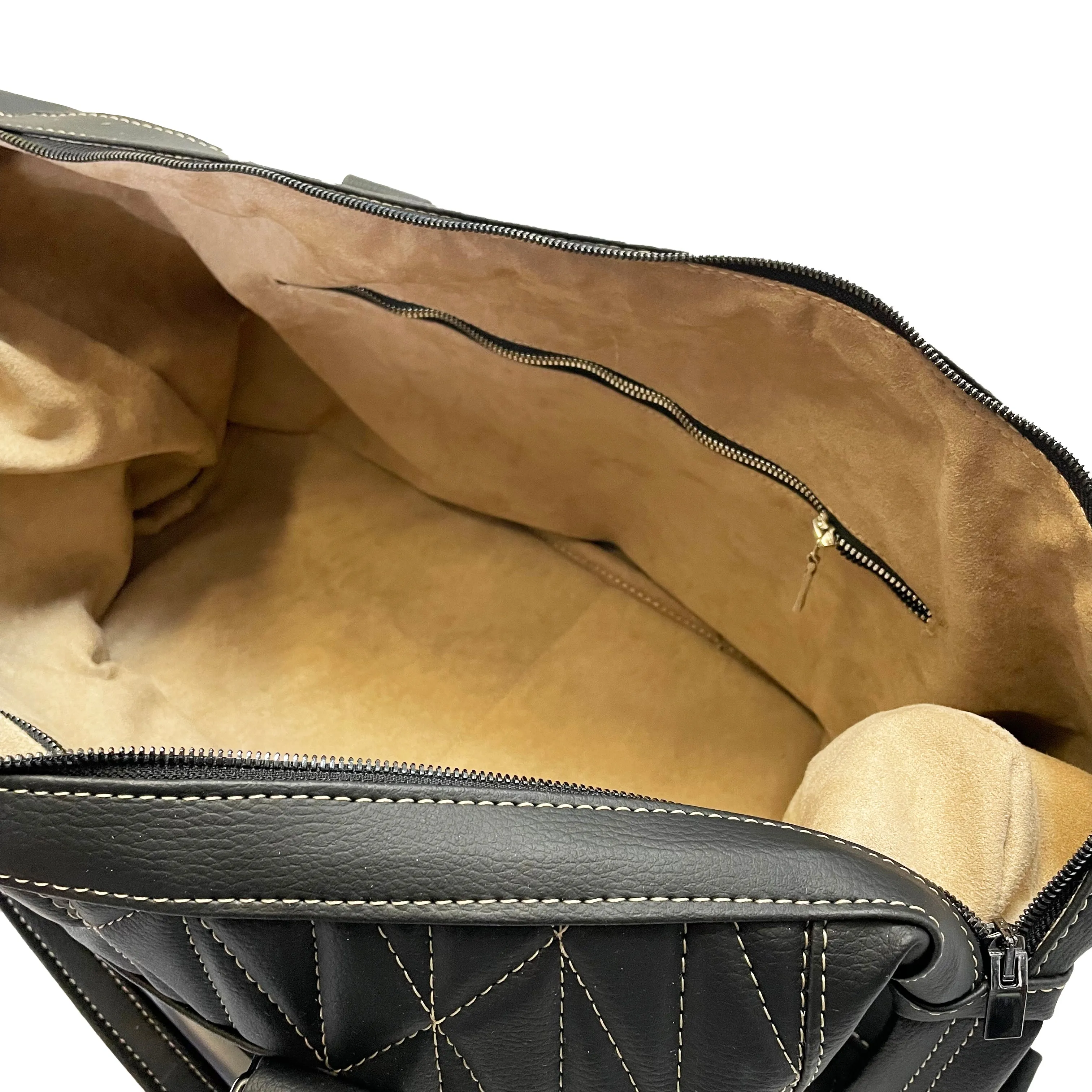 Custom Handmade Artificial Leather Bag Stylish Durable for Sport, Travel, Cars