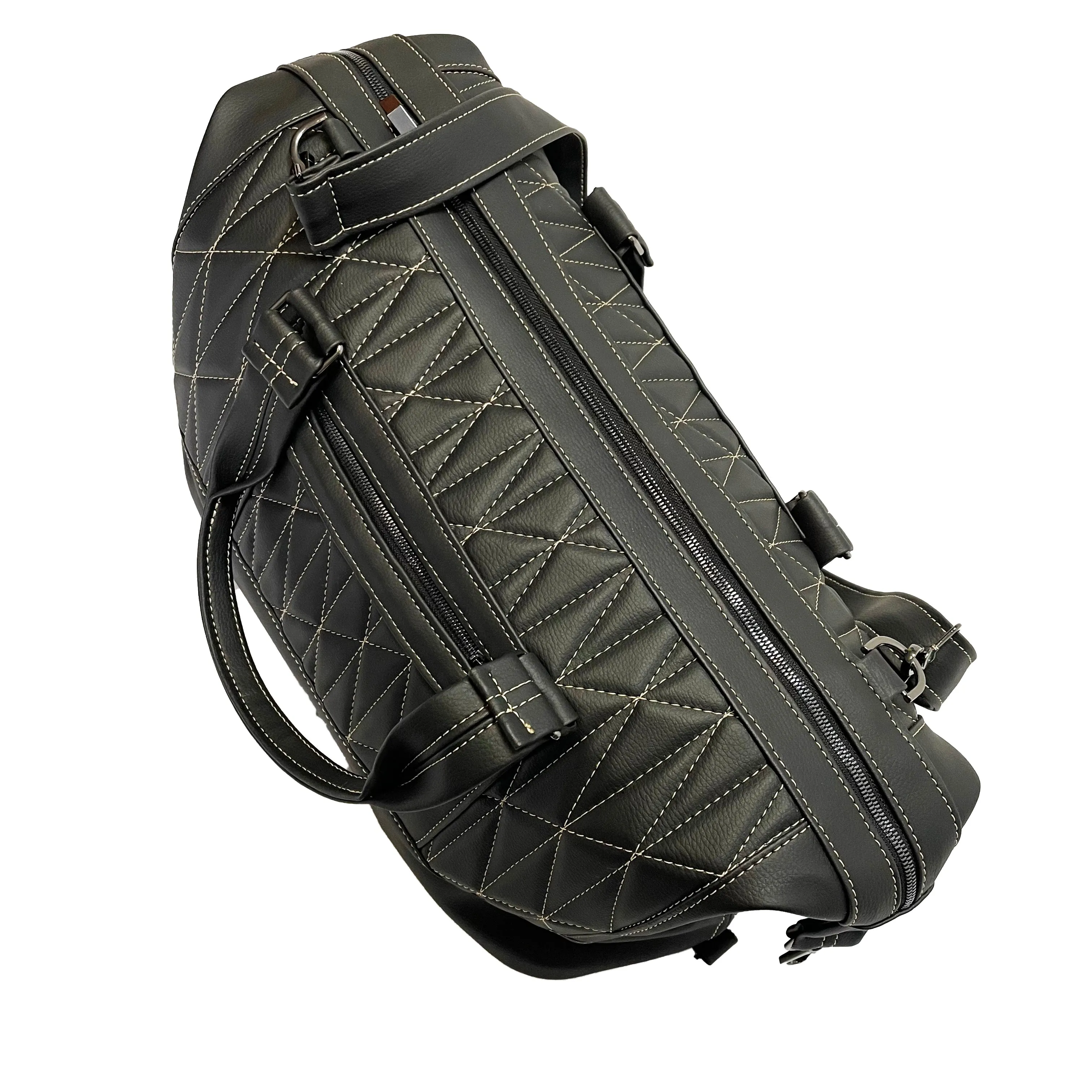 Custom Handmade Artificial Leather Bag Stylish Durable for Sport, Travel, Cars