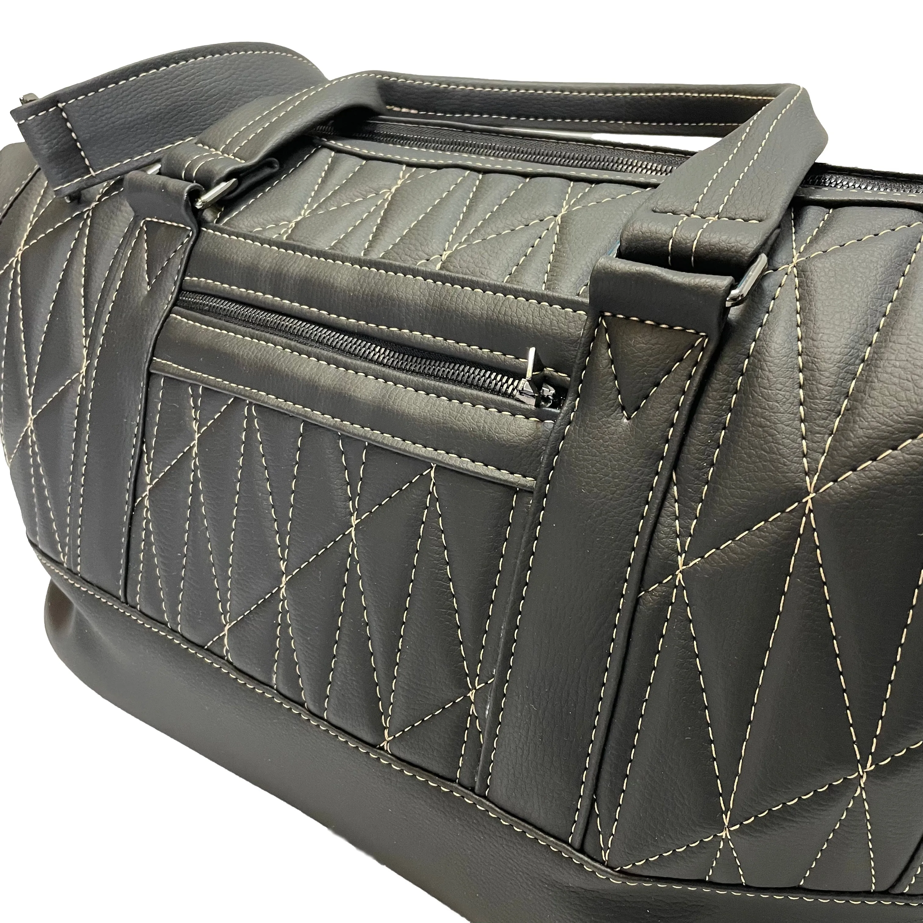 Custom Handmade Artificial Leather Bag Stylish Durable for Sport, Travel, Cars