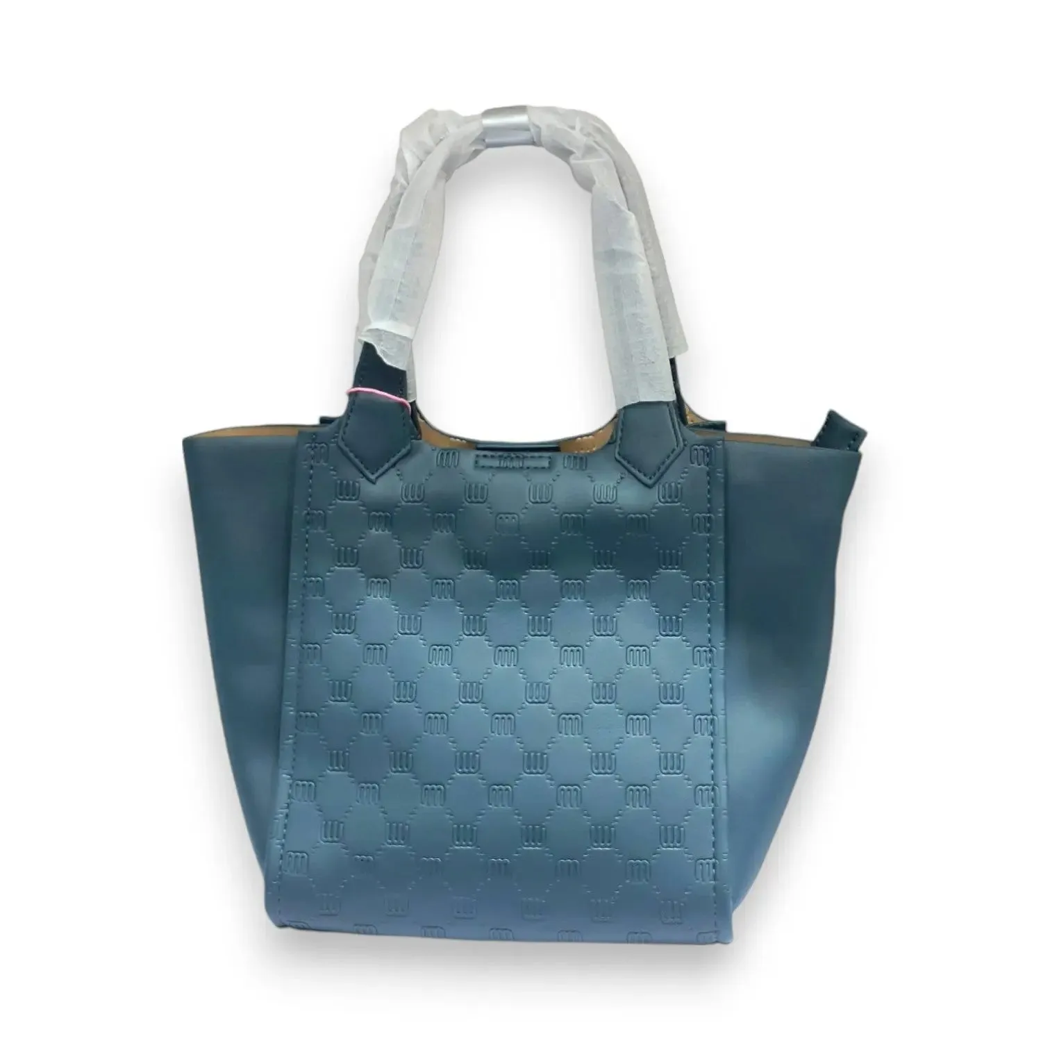 Embossed Designer Tote Bag