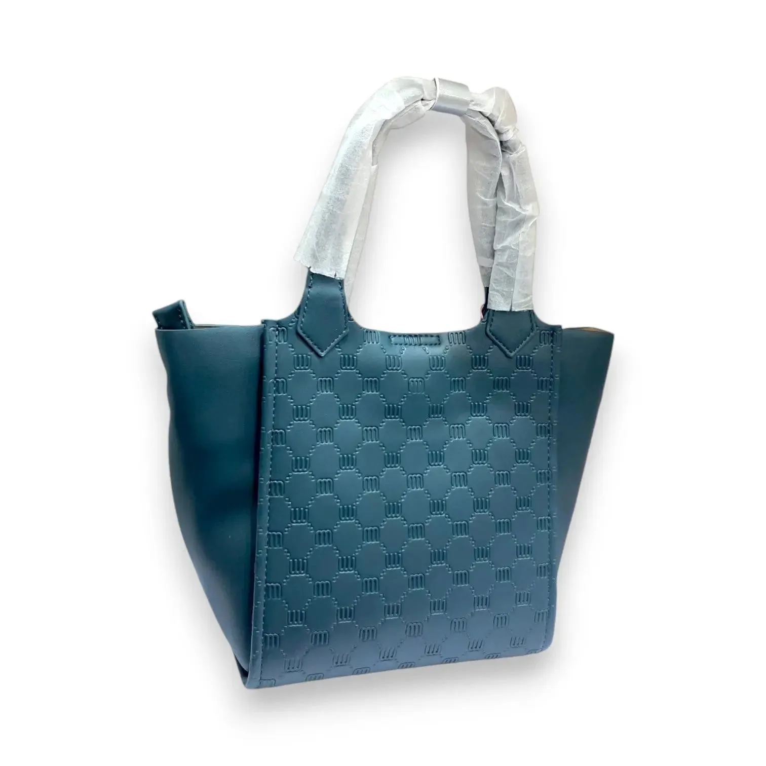 Embossed Designer Tote Bag