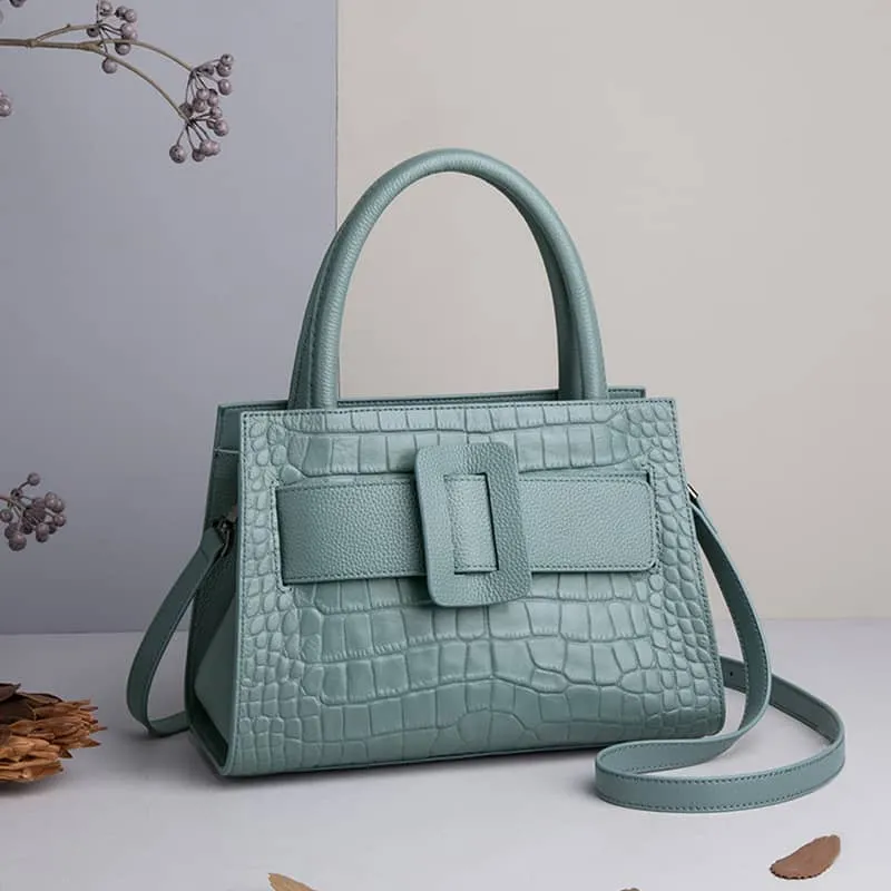 Fashion large-capacity PU leather tote bag