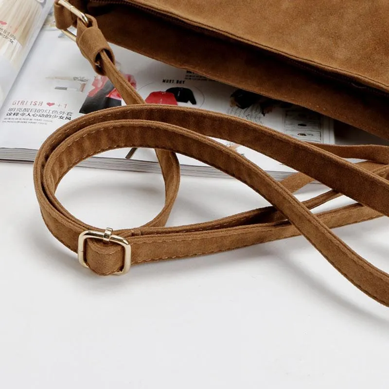 Fashion Large Capacity Tassel Crossbody Bag