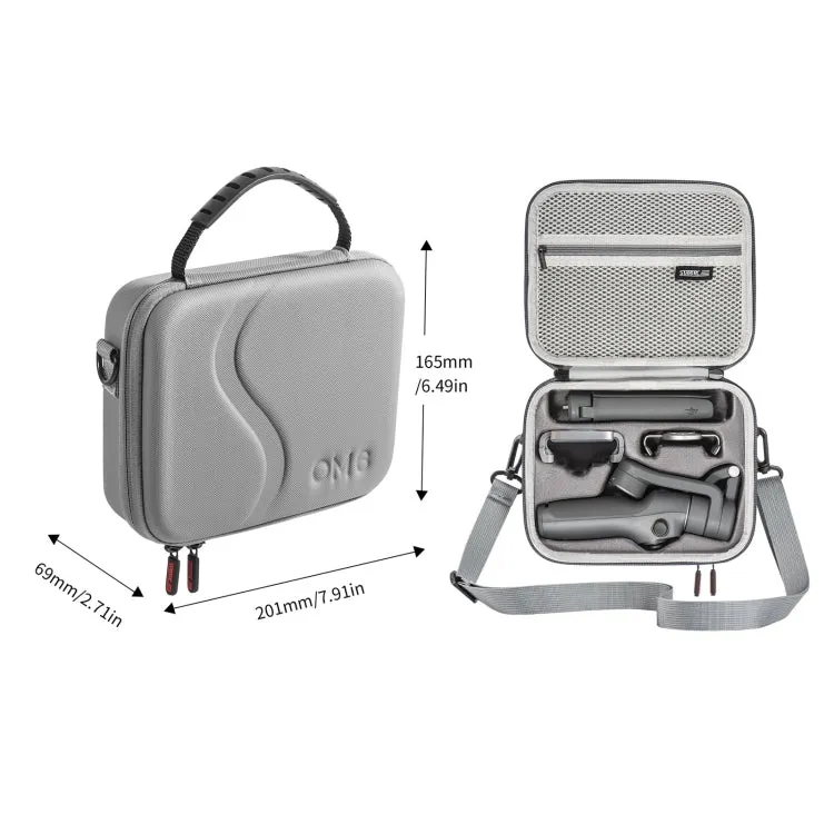 For DJI Osmo Mobile 6 STARTRC Portable Shockproof Waterproof PU Case Bag