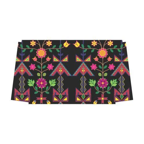 Geometric Floral Spring-Black Classic Travel Bag