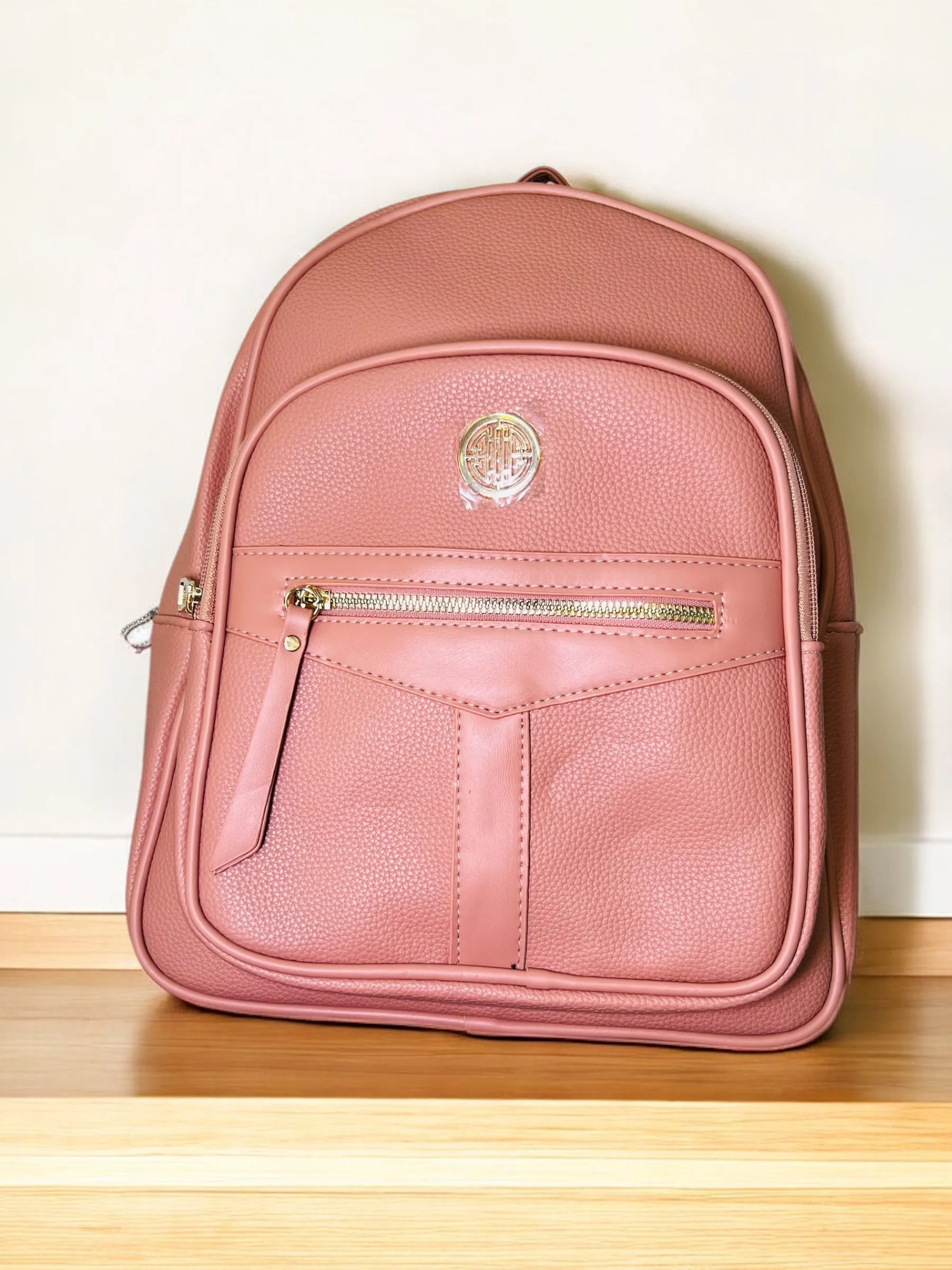 Grenobil Camel Gold Emblem Backpack A7758
