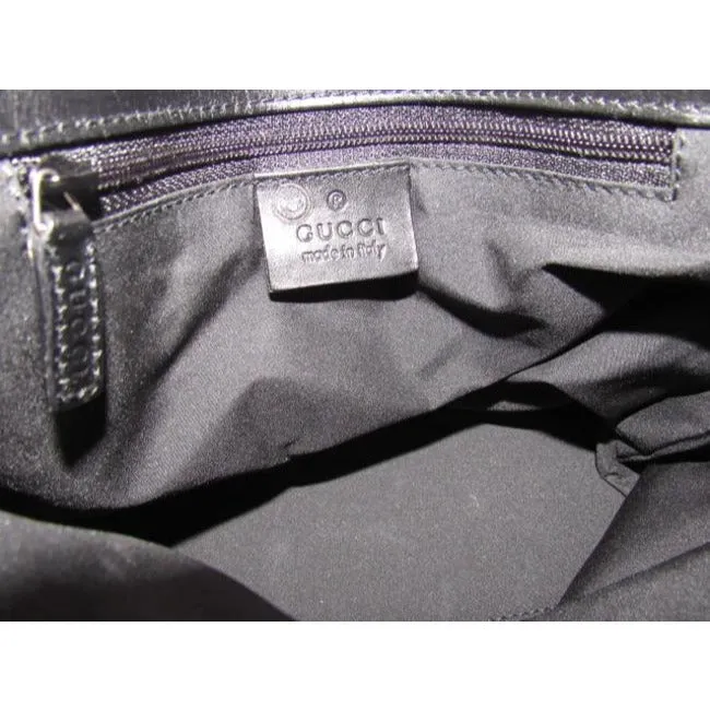 Gucci Top Handle Bag Vintage Pursesdesigner Purses Black Suede Satchel