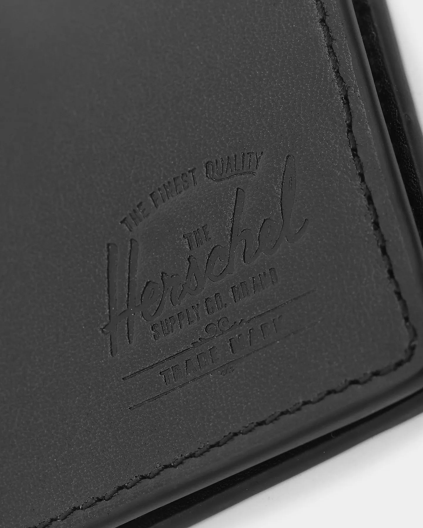 Herschel Bag Co Hank Leather RFID Wallet Black