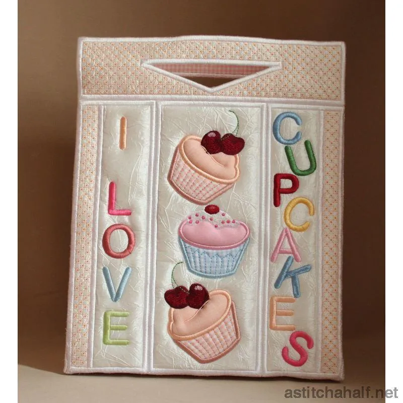 I Love Cupcakes Tote Bag